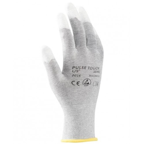 Máčané rukavice ARDON PULSE TOUCH, sivá